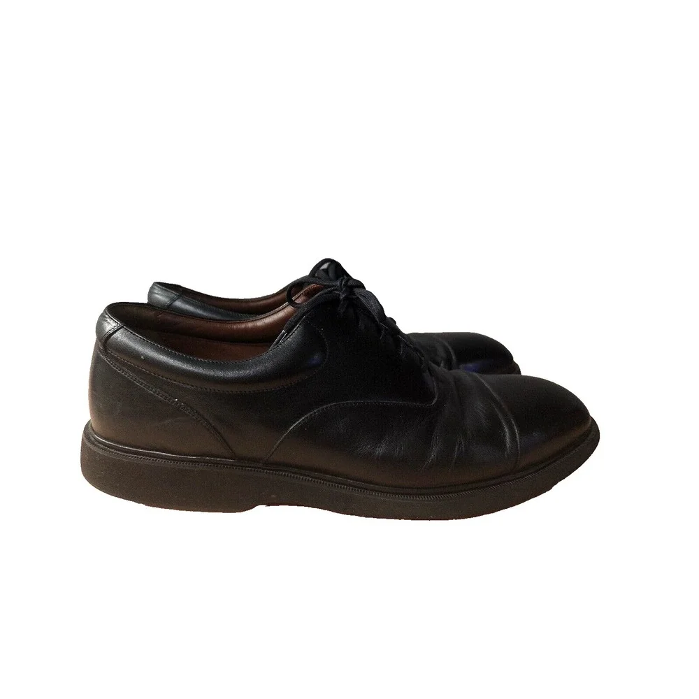 Dressports by Rockport Loafers Men's Size‎ 12 Black Leather Lace Up Oxford Shoes
